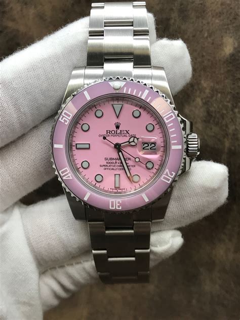 pink rolex japanese